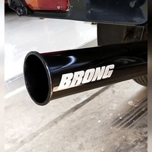 Knalpot Racing Bass Solar Warna Navy Black untuk Mobil Bensin - Solusi Suara Racing Efektif