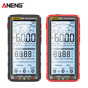 [Chinatera Malll] ANENG Electrical Capacitance Meter Anti-burn Hz Ohm Diode Meter 6000 Counts Rechargeable Flashlight Lighting LCD Screen Measuring Tools