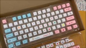 ZIFRIEND 134 Tombol Piksel Tema Tombol XDA Tinggi PBT Sublimasi