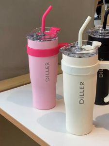 3D สติ๊กเกอร์ Diller รุ่นใหม่ 2 แบบ หูหิ้ว 1200ml MLH9122 - รับประกันแท้ 100% แถมฟรี