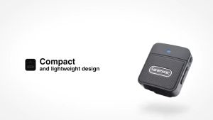 Saramonic Blink100 B2 ไมโครโฟนไร้สาย 2.4GHz ตัวรับ1 ตัวส่ง 2 สินค้าในไทย พร้อมส่ง รับประกัน 1 ปี ออกใบกำกับภาษีได้