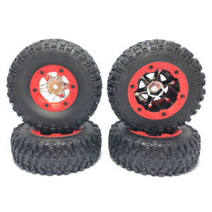 Original Wltoys 12428 12423 Rubber RC Car Wheels Tires for 124018 124019 144001 1/12 FY03 01/02/03/04/05 Q39 Q40 Q46 RC Car