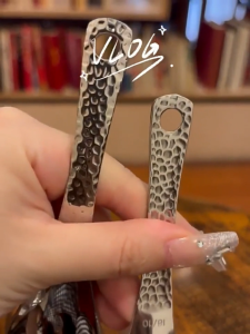 BF-C1414 Sendok Bebek Stainless Alat Makan Gagang Ukir / Sendok Kuah Serbaguna / Sendok Makan