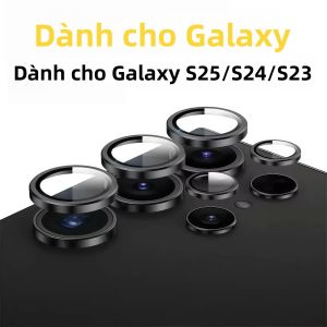 Miếng Dán Cường Lực Bảo Vệ Camera Galaxy S Series 25/24/23/22 Chống Trầy Xước Chống Vỡ Cho Các Mẫu Ultra/Plus/S22