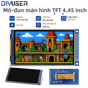 Màn Hình LCD TFT 445 Inch DIYUSER ST7701 Màn Hình Nhỏ 480x854 Mô-đun Màu RGB Dành Cho Các Dự Án DIY
