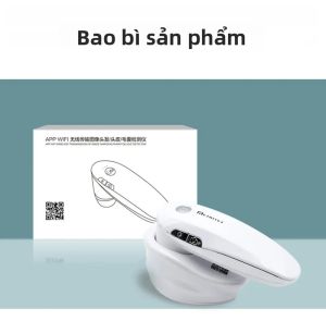 Máy Phân Tích Da Kỹ Thuật Số Không Dây 200X Phát Hiện Nang Tóc Năm 2025 Kết Nối Ứng Dụng WIFI Kính Hiển Vi Độ Phân Giải Cao