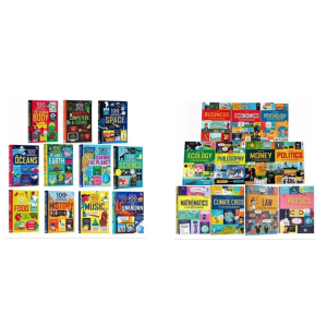 Usborne 100 Things To Know About/Business For Beginners English Edition 11 Books