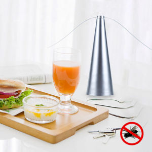 Fly Fans for Tables Bug Fans with Holographic Blades Keep Flies Away from Picnic BBQ Restaurant Party Indoor and Outdoor