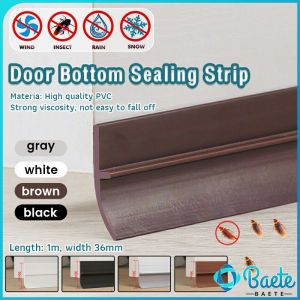 Baete Door Bottom Sealing Strip 1m Insectproof Windproof Soundproof Window Sealing Strip