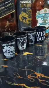 Black Shot Glass Authentic Limited Edition