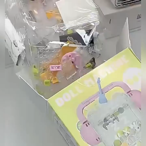 เครื่องคีบตุ๊กตาจิ๋ว บล็อกตัวต่อ ของเล่นประกอบเสริมพัฒนาการ อนุภาคขนาดเล็ก ของประดับตกแต่ง ของขวัญวันเกิด