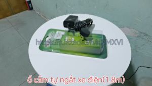 Ổ cắm tự ngắt(1.8m)xe điện khi sạc đầy chống sạc quá tải bảo vệ ắc quy và pin xe điện Bull GN-D1010