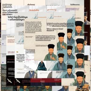 100 แผ่นกระดาษติดตกแต่งสำหรับการตกแต่งเล่มของบันทึกความคิดเห็นทาง Filosofia Di Antika Meng Yangming หนังสือบันทึกความคิดเห็นของคนดังในอดีต