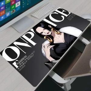 One Piece Boa·Hancock Anime Mouse Pad HD Print Computer Gamer Locking Edge Mousepad XXL Keyboard PC Mice Mats Pad for LOL Csgo