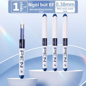 Snowhite | Bút Máy Mũi Nib EF Không Thay Mực cho Học Sinh và Người Mới Bắt Đầu