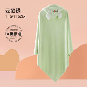 Babys Bath Towel Cloak Childrens Bathrobes Wearable Bath Quick-Drying than Pure Cotton Absorbent Hooded Baby Wrapping Towel Soft