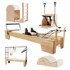 TEZEWA | Pilates Reformer 5-Piece Maple Core Bed