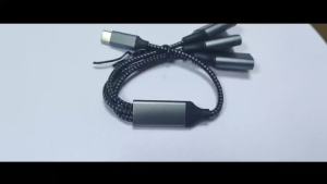 Bộ Chuyển Đổi USB Hub 3 Trong 1 Bộ Chia USB-A & USB-C Đa Cổng Cho Máy Tính Xách Tay Ổ Đĩa Flash Chuột Bằng Nhôm Đế Cắm