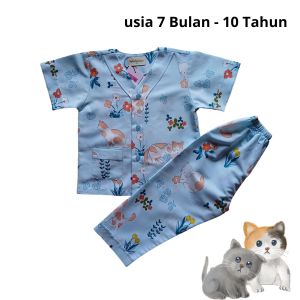 Piyama anak premium untuk usia 1-10th bahan adem
