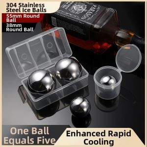 SHENGBANGXIANG | 304 Stainless Steel Whiskey Chilling Ball Round