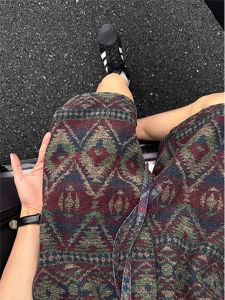 Quần Short Dệt Kim Nam Mùa Hè Phong Cách Hip Hop Thể Thao Cỡ Lớn Quần Dài Đến Đầu Gối Quần Dài Năm Điểm Quần Dài Thường Ngày