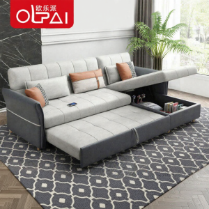 OLEPA | Storage Foldable Multi-functional Sofa Bed