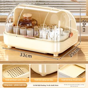 MEIZHUFU | Tổ chức Lưu trữ Cốc Thoát Nước Chống Bụi