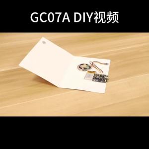 Aideepen | GC07A Speaker Magnetron Recording Greeting Card Movement Gift Box Christmas Birthday Card MP3 Download Voice Module