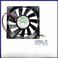 Quạt Tản Nhiệt Máy Tính 12V 4 Chân 8CM Nidec U80R12MLAB-58 Quạt Tản Nhiệt CPU 24V Box PWM Control Soundproof Computer Hardware. 