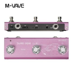 M-VAVE | M‑VAVE Guitar Bass Multi‑Effects Pedal Support IR Loading & OTG Recording Built‑in Amp Mod Cab Delay FX Reverb Effects Processor