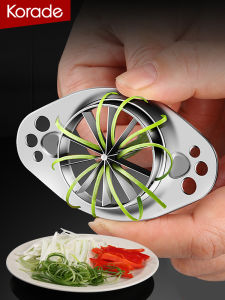 Korade | 304 Stainless Steel Flower Pattern Onion Slicer Fine Chopped Onion Knife