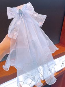 Phụ Kiện Tóc Công Chúa Elsa Tiệc Sinh Nhật Ngày Quốc Tế Thiếu Nhi Phụ Kiện Tóc Thắt Nút Bướm Cao Cấp Cho Bé Gái Phụ Kiện Tóc