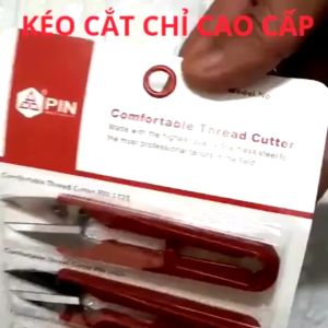 Kéo cắt chi CAO CẤP (Chính hãng) kéo bấm thủ công cán nhựa bền bỉ lưỡi kéo thép không gỉ sét - giadunggiare.vn