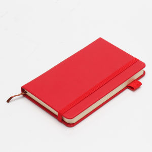 Leather A6 Notebook Pocket Size Diary Student Journal Customizable Company Logo Embossed Hard Cover Creative Business Notebook