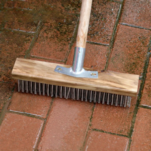 20/30cm Long Handle Floor Scrub Brush Wire Floor Brush Pool Washing Outdoor Garage Patio Garden Moss Floor Stain Remover
