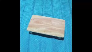 (Murah Meriah) Talenan atau Tatakan dari Bahan Kayu Pakai Kaki