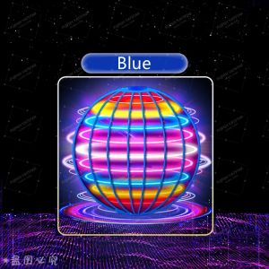 Pro Magic Flying Suspension Ball with Color LED & Auto 360° Gyro Spinner Anti-Gravity Hover Orb Outdoor Toy for Teens & Adults