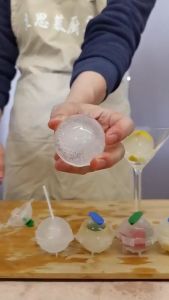 Cetakan Es Batu Bulat Diameter 6CM Tempat Cetakan Es Batu Cetakan Es Agar jelly Bulat Cetakan Puding