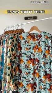 Baju Kurung Tanpa Gosok Elisya Material Moscrepe Nursing Friendly Berpoket Kanan. Kurung Moden Muslimah Anti Kedut