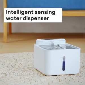 Pet water Fountain 3L Cat for Dog Water Dispenser Automatic Wireless Sensor Rechargeable Cat Water Fountain