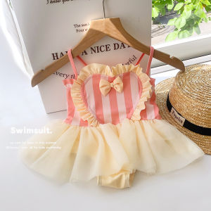 CHUXIU | Fashionable Princess Style Toddler Girls Swimsuit
