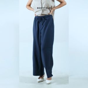Bodytalk Celana Panjang Wanita Jessie Navy 43100T8NA
