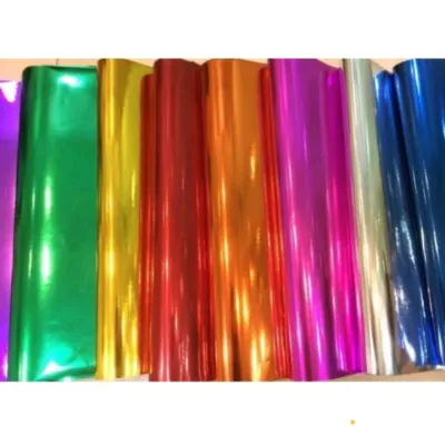 Kertas Emas Metalik Glosy 5pcs / Kertas Sampul