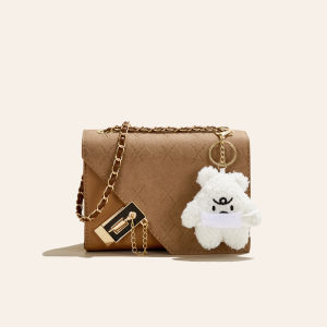 Japanese Womens Bag Quilted Chain Small Square Bag 2023 New Arrival Fashion Fancy Easiest for Match Retro Shoulder Messenger Bag