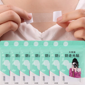 10pcs Double Sided Body Tape Strips for Clothes Women Fashion Clothing Lingerie Tape Transparent Fashion Tape Anti Glare Double-sided Sticker Transparent Hidden Clothes Fixing Stickers