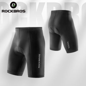 ROCKBROS Cycling Shorts Breathable Bicycle Shorts Tights MTB Road Sport Bike Trousers Shockproof Sponge Pad Bike Shorts