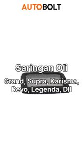 Saringan Oli Grand Supra 100 Old Karisma Revo Lama Legenda C70 C800 C700 Astrea 800 Filter Oil Bawah