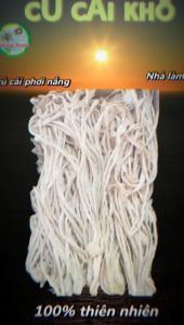 [1kg] CỦ CẢI KHÔ SỢI DÀI DAI GIÒN   TIỆN LỢI DỄ CHẾ BIẾN