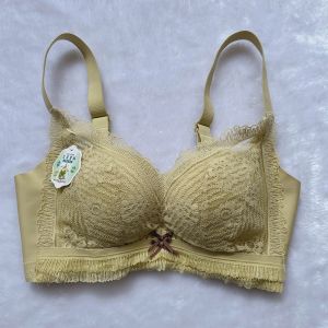 Authentic 9331 Small Chest AB Medium Thickness 1cm Argy Wormwood Lining Cotton Non-Side Bone Push up Intimates Breast Holding Adjustable Bra