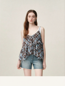 AIVEI | Summer Boho Resort Style Striped Camisole
